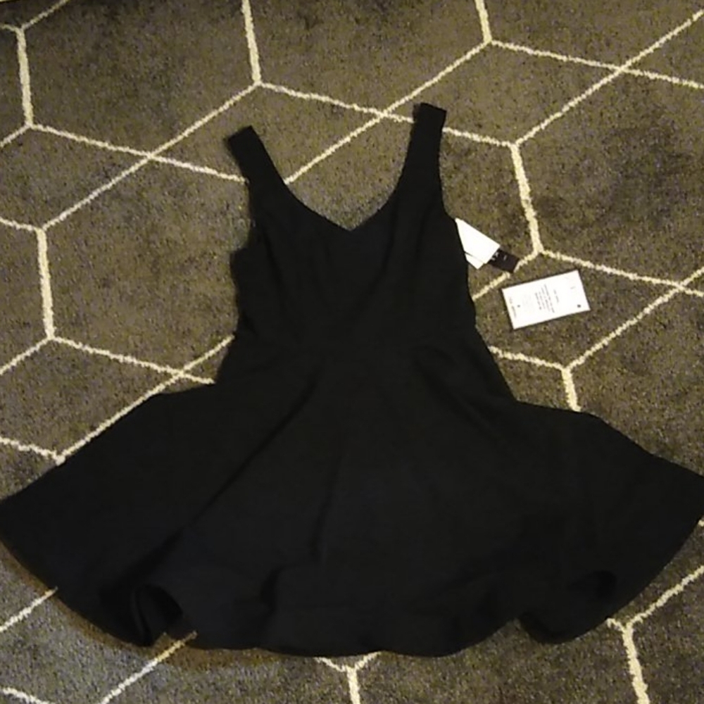 Little black skater dress
